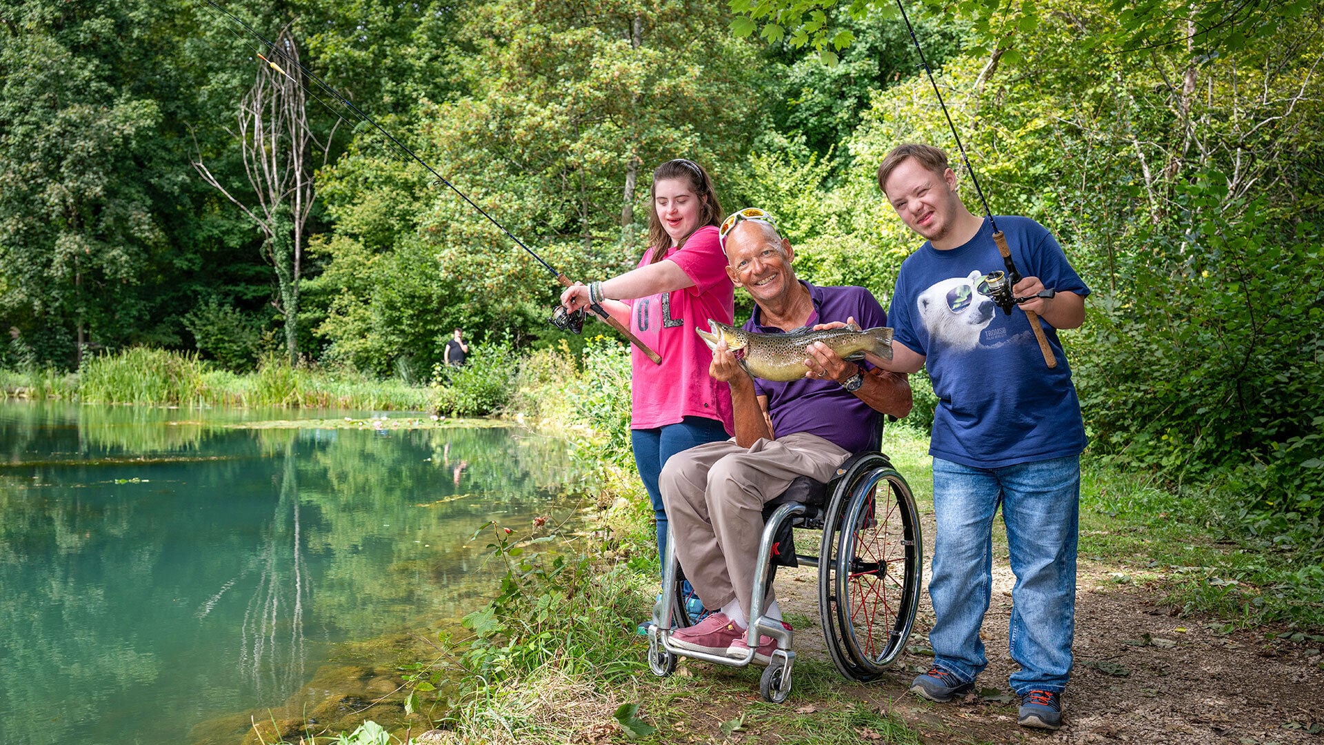 «Fischen trotz Handicap» begeistert