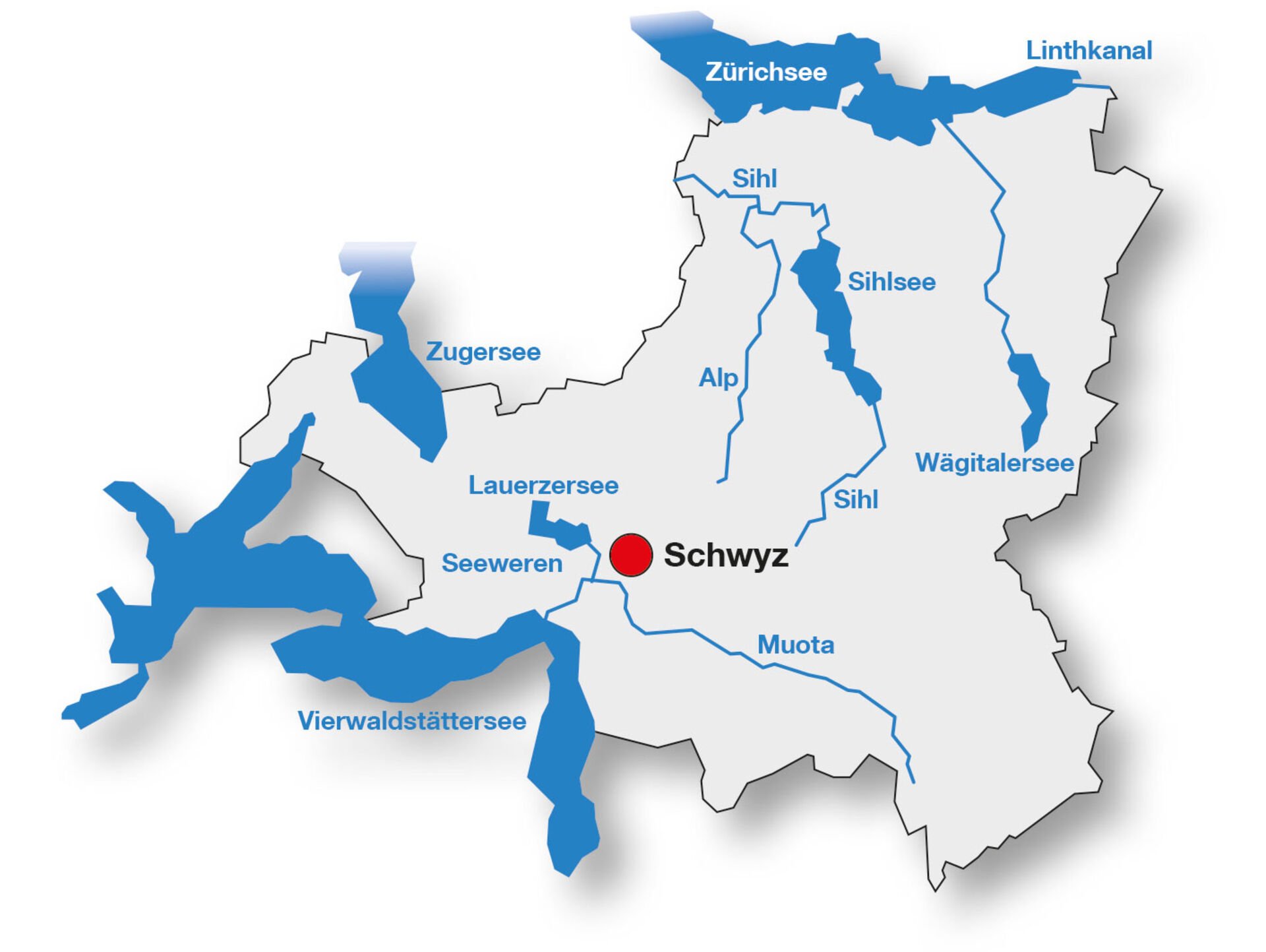  Karte Schwyz  