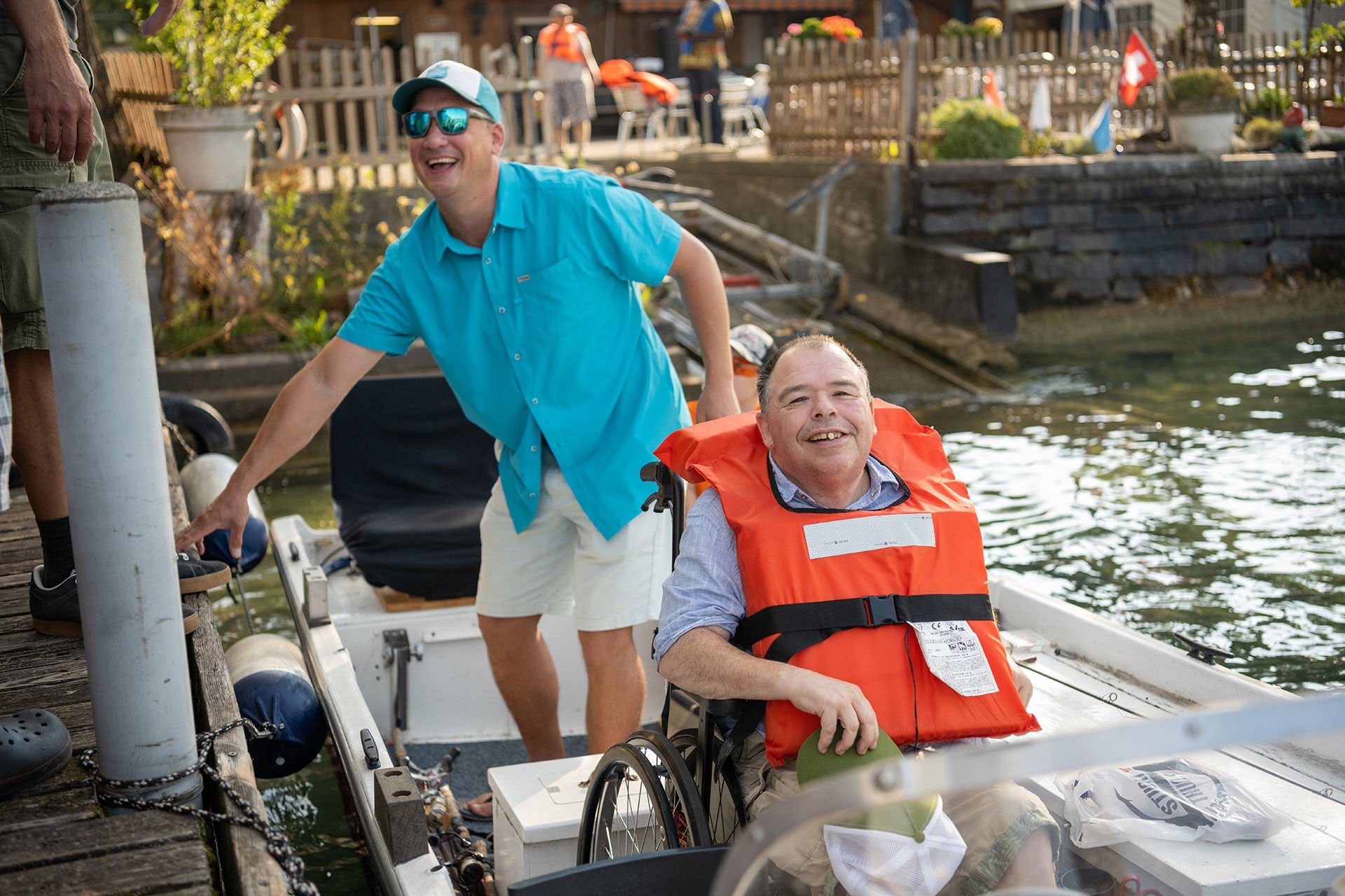  Jedem Teilnehmer konnte ein erfahrener Skipper und Guide zugeteilt werden.  