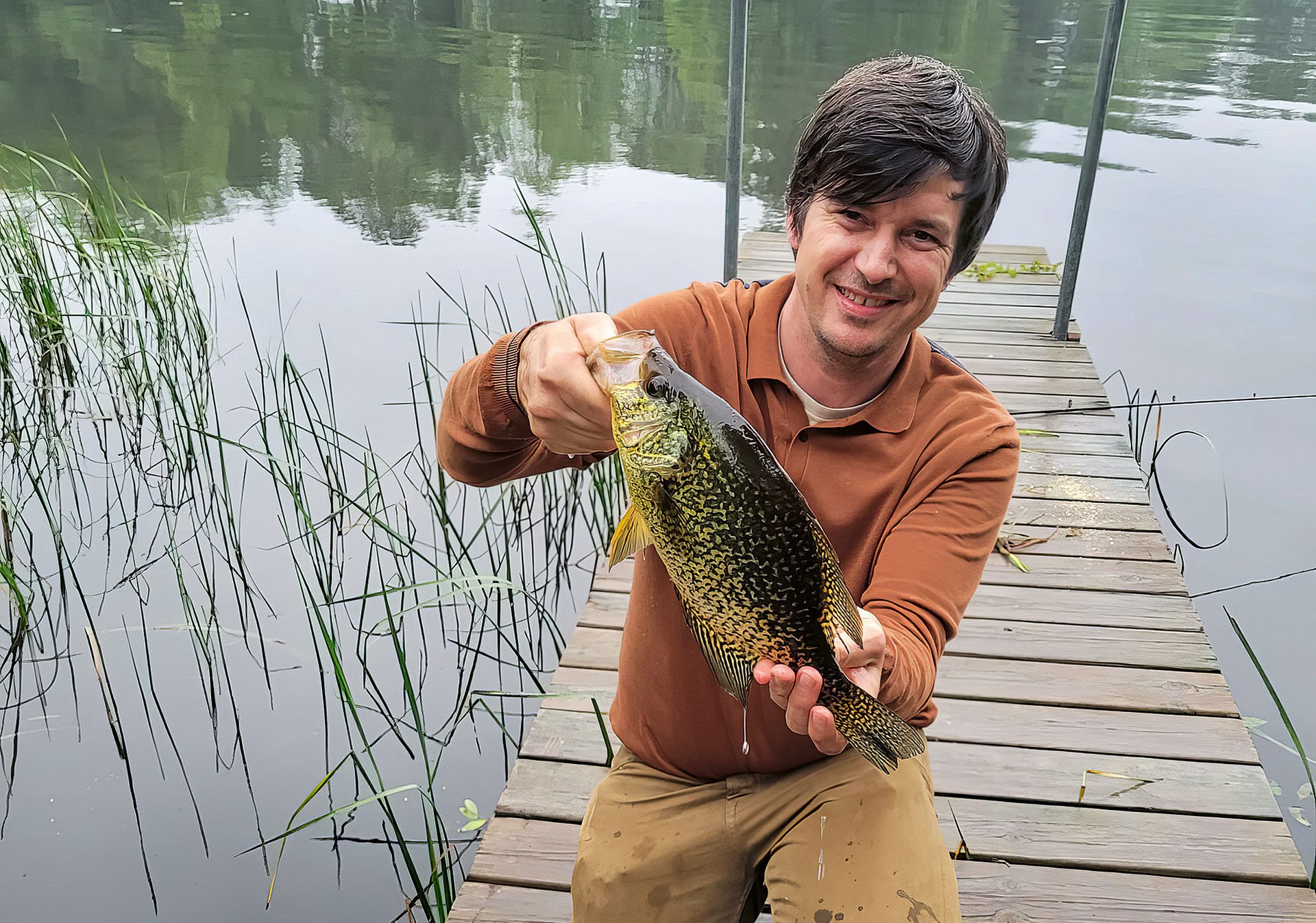  Der «Black Crappie» z. B.  gehört zu den beliebteren Sport- und Speisefischen in Übersee.  