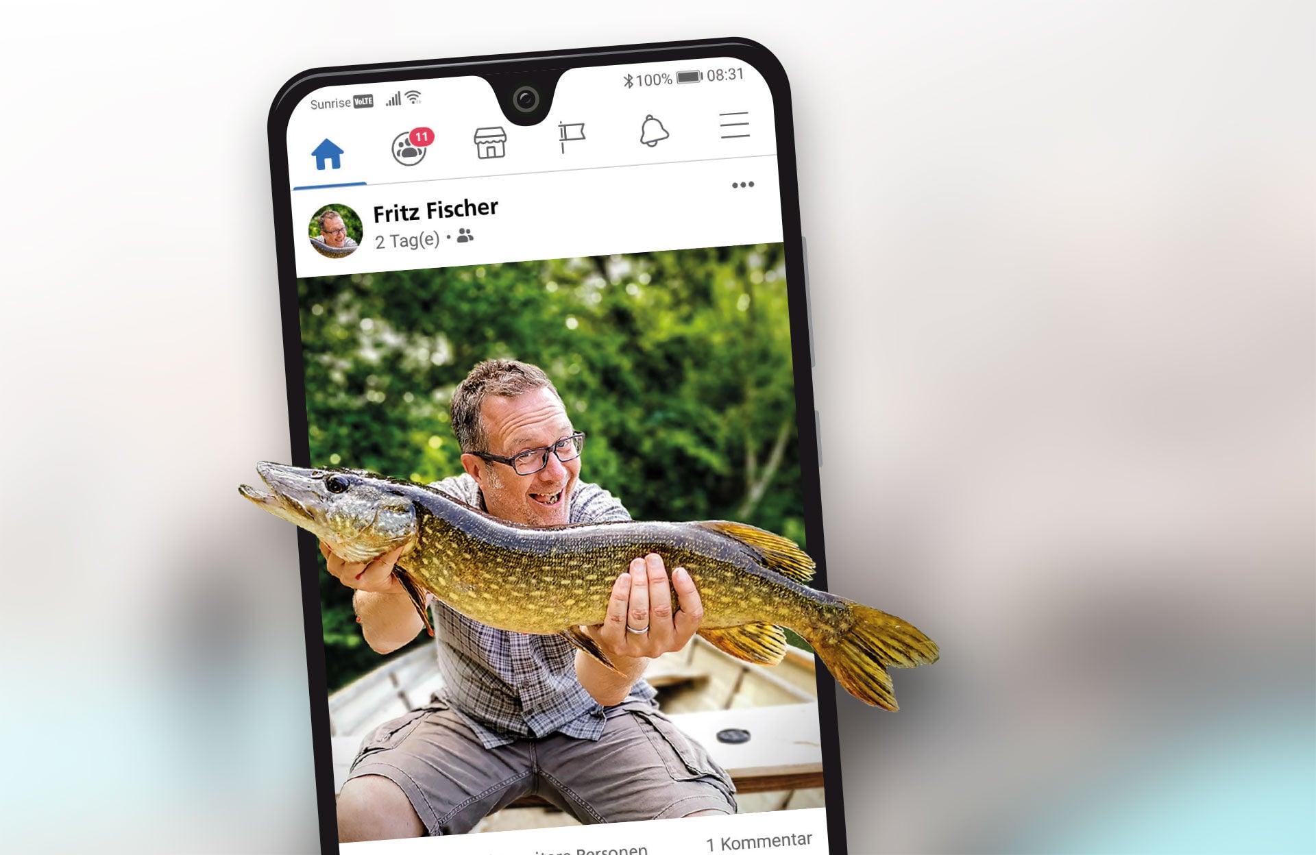  Social Media gehört auch beim Fischen längst dazu. Was nicht dazu gehört, sind Hass und Drohungen über Insta und Co. zu verbreiten. © Nils Anderson  