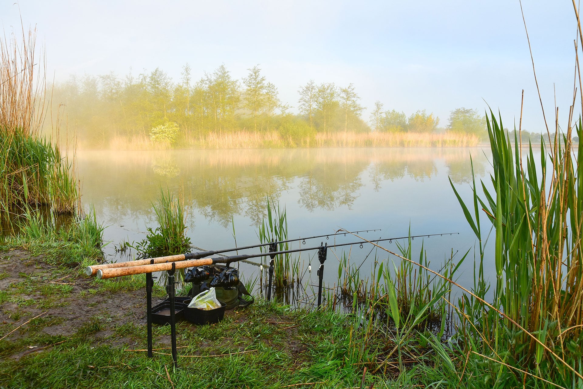  Je wärmer es wird, desto eher lohnt sich ein Versuch bereits in den frühen Morgenstunden.  