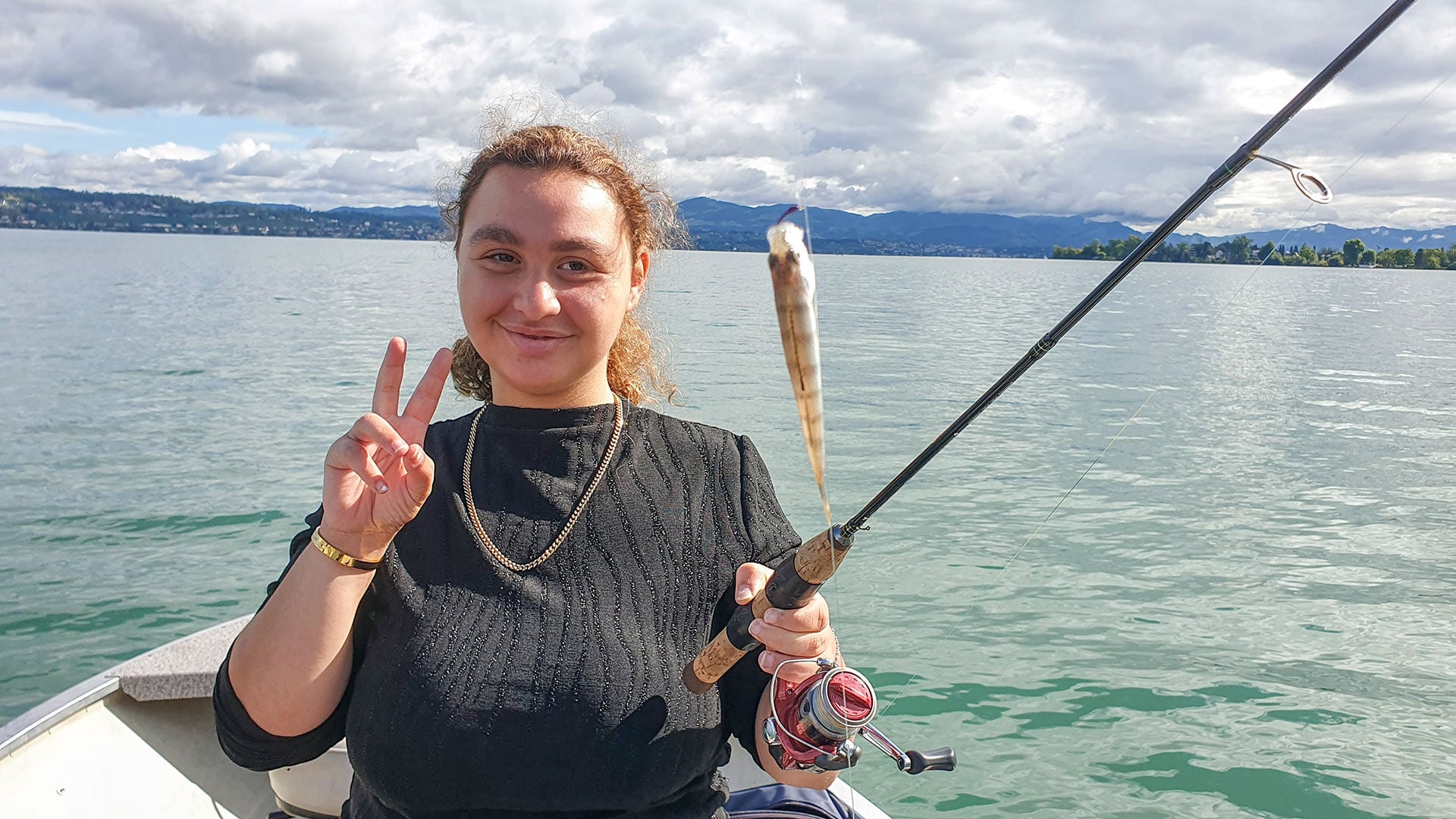  Umso grösser die Freude beim Fang!  