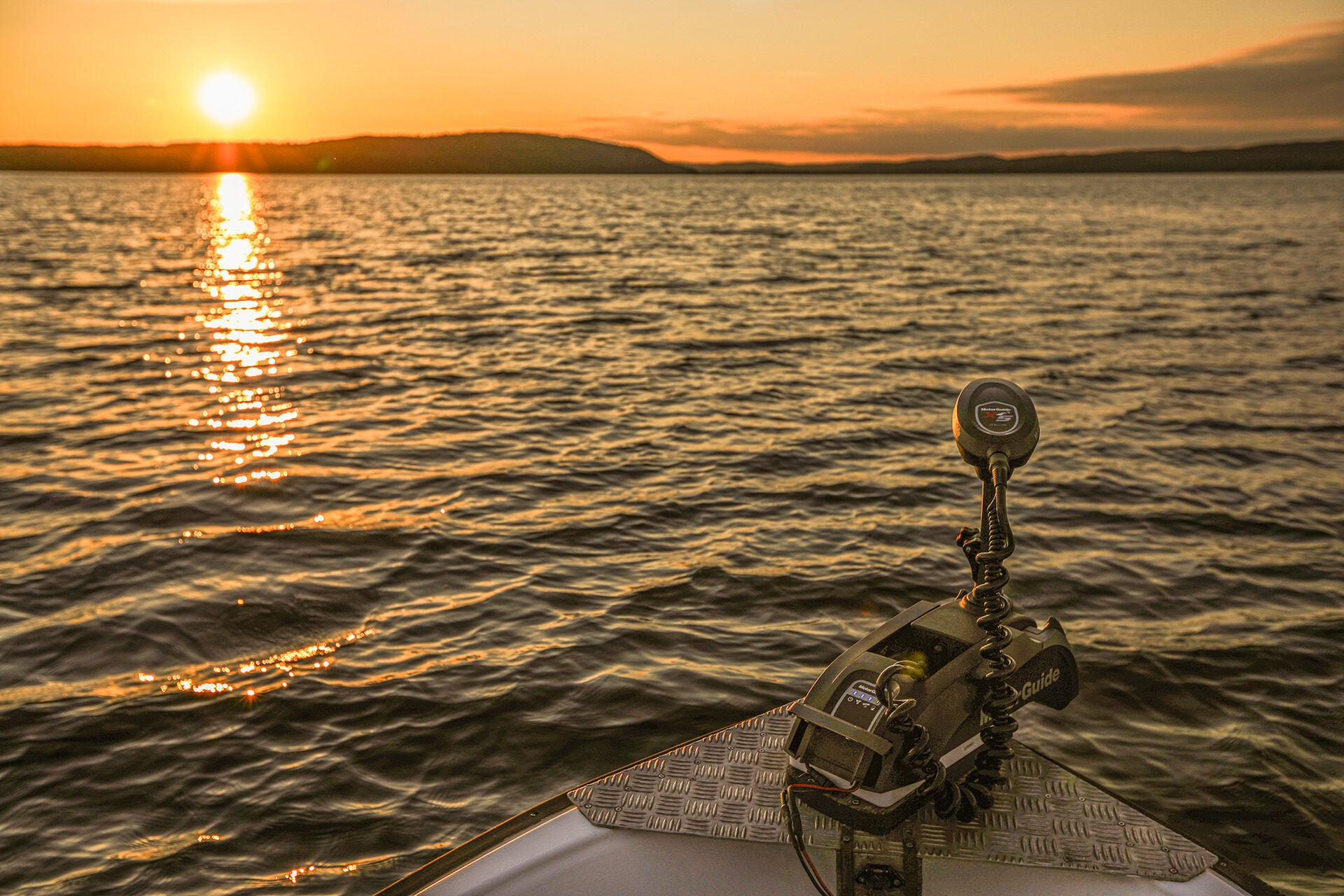  Ein E-Motor hat beim langsamen Schleppen Vorteile.  