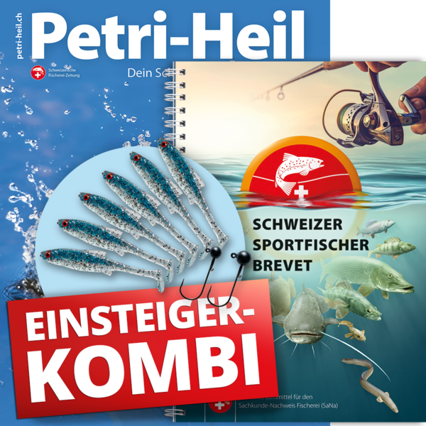 [Einsteiger Kombi – ]Sportfischer Brevet [und] Petri-Heil