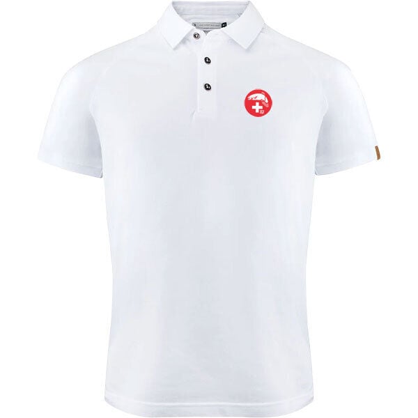 Polo-Shirt SFV | FSP - blanc