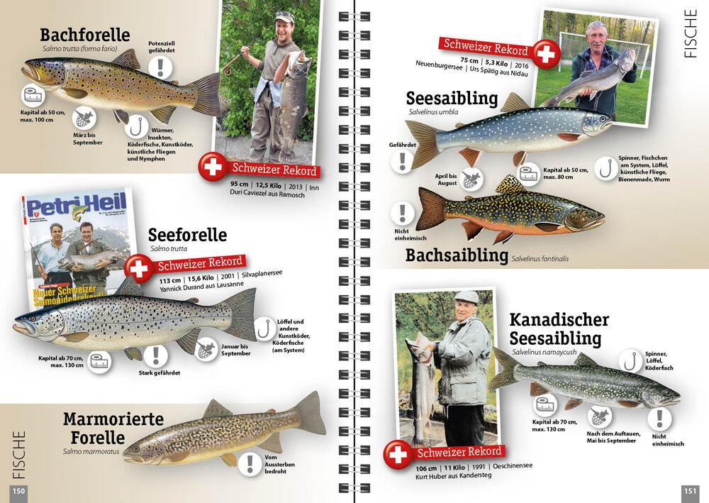 Fischen in der Schweiz 2026 [&] Petri-Heil[-Sackmesser (Victorinox®)]