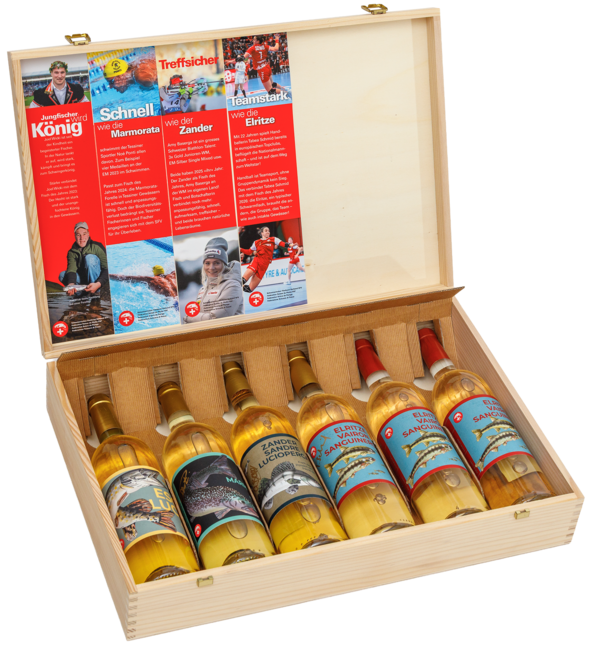 Wein-Sammelkiste: Fisch des Jahres